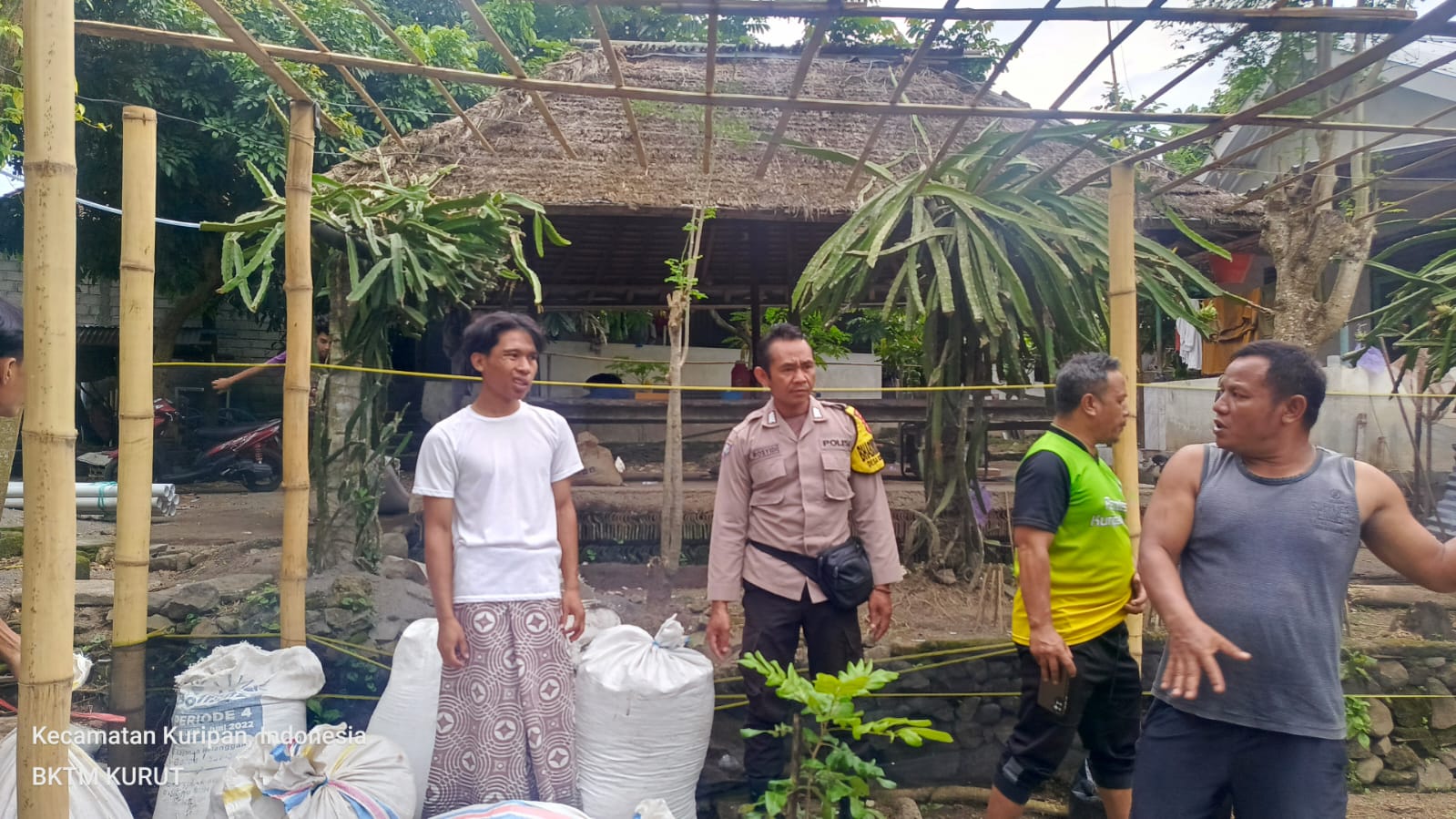 Kepolisian dan Pemuda Bersatu Perkuat Ketahanan Pangan Desa