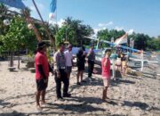 Patroli Rutin Polsek Batulayar Jaga Kondusifitas Wisata Senggigi