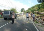 Respons Cepat Polsek Lembar Jaga Kamtibmas di Kegiatan Warga