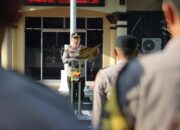 Upacara Harkitnas di Polres Lombok Barat, Teguhkan Nasionalisme dan Dedikasi