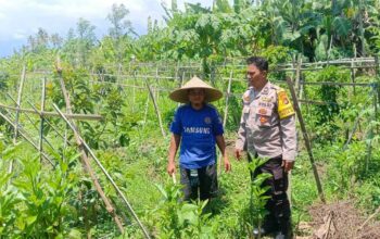 Silaturahmi Polisi dan Petani, Perkuat Pangan dan Keamanan Desa