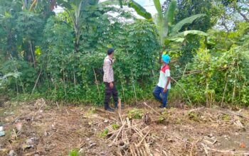 Bhabinkamtibmas Desa Rumak Aktif Edukasi Warga Soal Swasembada Pangan