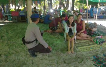 Pantai Senggigi Aman, Polairud Rutin Lakukan Patroli