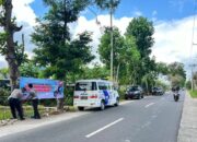 Polres Lombok Barat Gencarkan Imbauan di Gerung: Helm Wajib, Anak Jangan Berkendara!