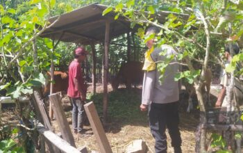 DDS Polri Dorong Pemberdayaan Peternak di Dusun Siung