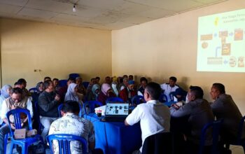 Polsek Gerung dan PPL Bahas Tata Niaga Jagung Untuk Kesejahteraan Petani