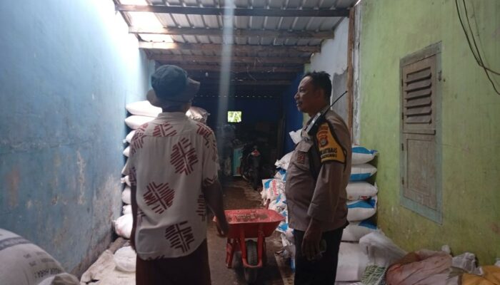 Polsek Labuapi Dukung Pangan Nasional Lewat Pengawasan di Merembu