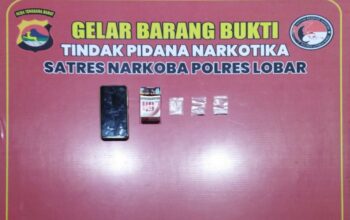 Upaya Warga Meninting Berbuah Hasil, Polisi Amankan Pelaku Perantara Sabu
