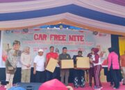 Ribuan Warga Padati Car Free Day di Lombok Barat, Bupati dan Kapolres Turun Langsung
