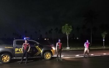 Polres Lombok Barat Intensifkan Patroli Blue Light di Jalur Baypass BIL II