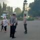 Polres Lombok Barat Pastikan Car Free Day di Jalan Soekarno-Hatta Berjalan Lancar