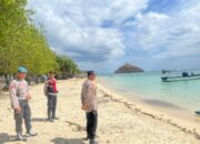Upaya Polsek Sekotong Ciptakan Wisata Aman di Pantai Elak-Elak Lombok Barat