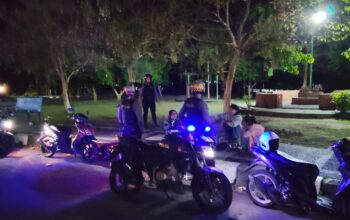 Antisipasi 3C, Polres Lombok Barat Perketat Patroli Malam di Titik Rawan