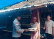 Hadir untuk Warga, Polsek Sekotong Bagikan Bantuan Nutrisi di Dusun Bertong Barat
