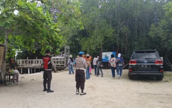 Cuaca Ekstrem, Polisi Sekotong Ingatkan Warga dan Wisatawan Tetap Waspada