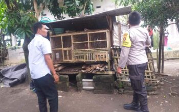 Motivasi Bhabinkamtibmas, Warga Nekat Bangun Kandang Ayam di Pekarangan
