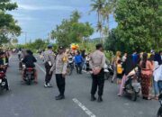 Aksi Personel Polsek Sekotong Jaga Tradisi Nyongkolan Sasak